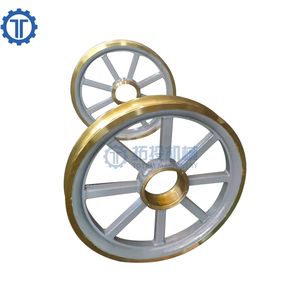 Custom High-Strength Rope Wheels for Heavy-Duty Industrial Applications