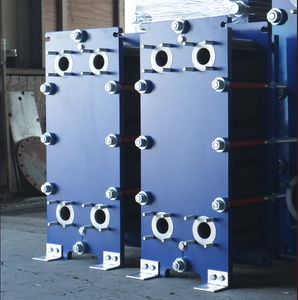 European Compact Plate Heat Exchanger Brazed Hexagon Configuration Refrigeration Evaporator System High Efficiency