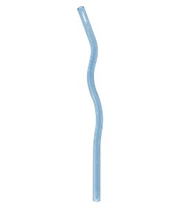 Borosilicate Glass Wave Straw
