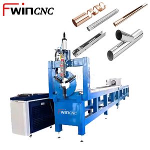 Fwincnc CNC Plasma Laser Square Tube Cutting Machine Round Pipe Cutting