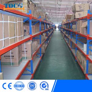 Medium Heavy Duty Long Span Warehouse Metal Storage Rack Manufacturer