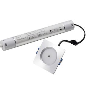Maintained and Non-Maintained Ceiling Recessed Li-ion Battery Operated Emergency Light
