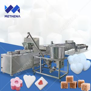 Industrial Sugar Lump Make Manufacturing Plant Sugar Cube Making Equipment Maker Process Production Line