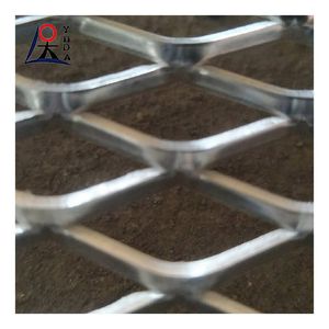Low Carbon Stee Expanded Metal Walkway Mesh Galvanized Expanded Metal Mesh