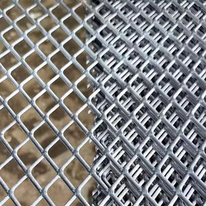 High Strength Diamond Square Expanded Metal Mesh