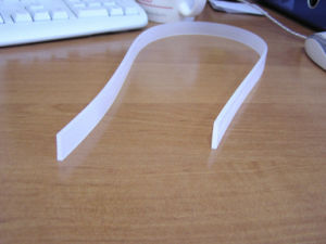 Food Grade Silicone Stripe, Silicone Profile, Silicone Extrusion, Silicone Cord, Silicone Ring, Silicone Hose (3A1004)