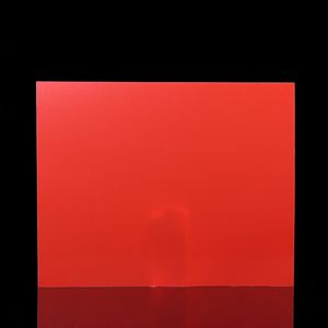 300 Micron Red Color Polypropylene Matte PP Plastic Sheet for File Folder
