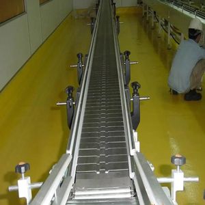 Smooth Top Plate Chain Conveyor