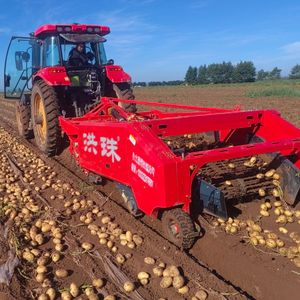 Advanced Vibration High Quality for Agricultural Modernization 4u-180d Farm Machinery Potato Harvester