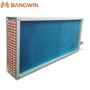China Factory Customized Aluminum Fin/Finned Tube Type Air to Water Heat Exchanger Evaporator Condenser Coil for HVAC Air Conditioner