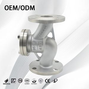 Stainless Steel Durable Horizontal Check Valve Pneumatic Control Valve for Water