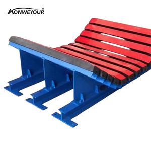 Customized Coal Mine Belt Conveyor Impact Bar/Imapct Bed for Belt Conveyor