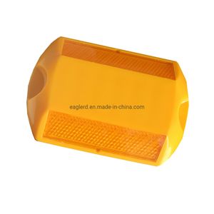 Reflective Cat Eye Plastic Road Stud