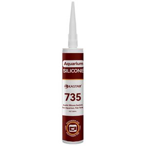 White Clear Black Aquarium Glass Silicone Sealant