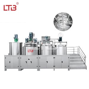 High Quality Toothpaste Production Machine Stainless Steel Struction Customazible Capacity and Easy-to-Clean Design Ajustable Speed Mixing Homogenizer