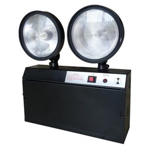 CE Certificate LED Steel Casing Twin-Spot Emergency Rechargeable Commercial Light
