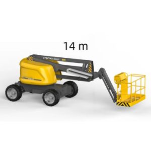 Gtbz14jd 14m 15m Hydraulic Man Lifts Mobile Articulating Boom Lift Aerial Work Platform