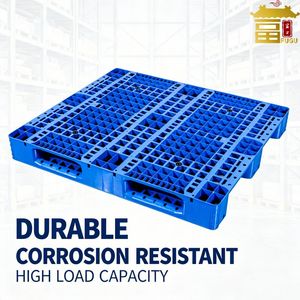 Industrial Nestable Plastic Pallet 1200X1000X140mm, Fugu for Industrial Storage