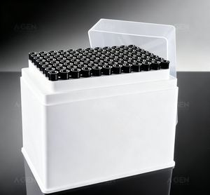 Medical Laboratory Disposable Robotic Black Conductive Pipette Tips - Tecan-Compatible