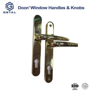 IATF16949 Premium Die Casting Aluminum Door Handles Zinc Alloy Door Lever for Window Door Hardware