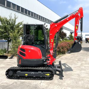 Free Shipping EPA Engine Mini Excavators 4 Ton Multifunctional Minibagger Farm Used New Crawler Digger Mini Excavators