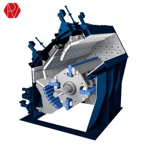 Fully Hydraulic Opening Hazemag Impact Crusher for Easy Internal Inspection Maintenance