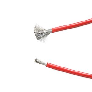 UL RoHS 3512 Durable 18 AWG Super Soft Silicone Rubber Cable Wire