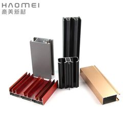 Customized All Sizes Powder Coated Aluminium Profiles for Window Door Kitchen Cabinet