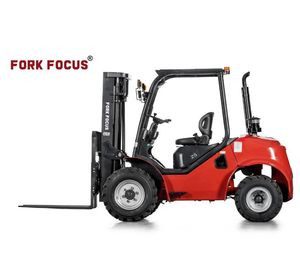 All Terrain Forkfocus Forklift 3.5t for off-Road Drive Construction Forklift Rt Forklift