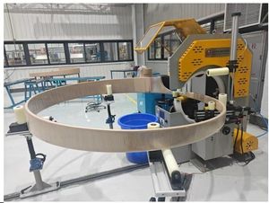Crepe Paper Shielding Ring Wrapping Machine for Transformer