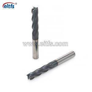 4 Flutes Solid Tungsten Carbide End Mills for Stainless Steel Cutting
