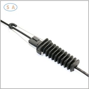 Customized Outdoor Cable Accessories Metal Suspension Dead End Anchor Clamp