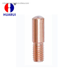 Huarui Welding Spare Parts MB M5X18 Cu-E Welding Torch Contact Tip