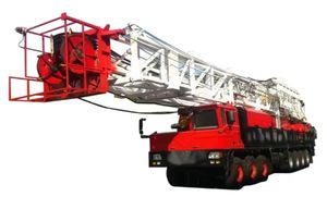 Oil and Gas Oilfield Well Z30CZ Truck Mounted Workover Rig C15