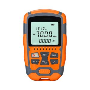 3 in 1 Mini Fiber Optic Power Meter and RJ45 Network Cable Tester High Precision 10 Wavelengths with LED Light