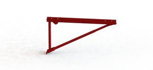 Heavy-Duty Large Bridge Overhang Support Bracket for Enhanced Stability