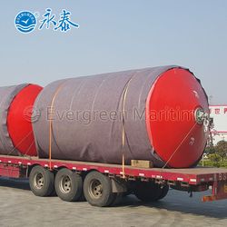 Foam Filied Marine EVA PE High Density Foam Core PU Skin Boat Fenders for Ships Docks Yatch