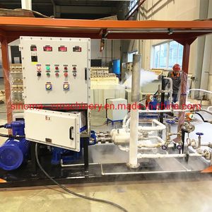 LNG/L-CNG Refuel Gas Station LNG Pump Skid