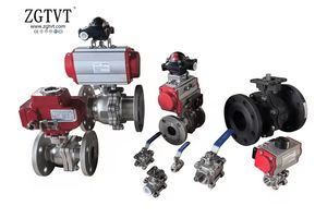 Ductile Iron Stainless Steel CF8/CF8m/CF3m/Copper Flange Ball Valve