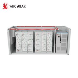 Whc Industrial 525kwh Solar Energy Storage System 1000kwh Ess Lithium Battery Container with LiFePO4 for off-Grid Solar Power System