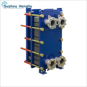 Semi-Welded Plate Exchanger for Heat Pump Units