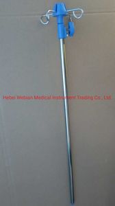 Stainless Steel IV Pole, IV Stand, IV Drip Stand/Infusion Support