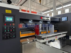 Top Print Vacuum Feed Flexo Printing Slotting Die Cutting Machine Bimac Hrb