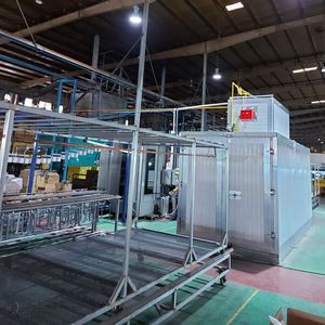 Aluminum Profile /Fence/Grill Manual Powder Coating Painting Line /System with Machine
