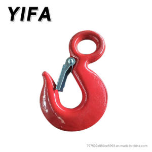 Eye Hoist Hook with Latch Forged Hook 320A/320c Hook Stainless Steel G70hooks for Sling