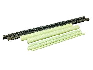 Customized High Strength Solid Pultruded Epoxy Composite FRP GRP Fiberglass Rebar for Construction