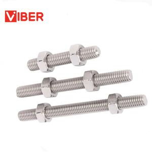 High-Quality Carbon Steel Full Thread Rod Set with Fasteners