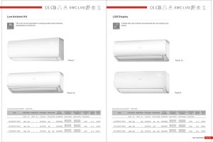 Split Type Wall Monted Portable Home- Use Energy Saving Air Conditioner