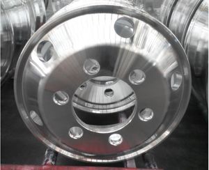 17.5X6.00 Truck Wheel Aluminum Alloy Wheel Commercial Vehicle Forged Light Truck Jantes 215/75r17.5 235/75r17.5 Rim Polish Machine Surface ECE