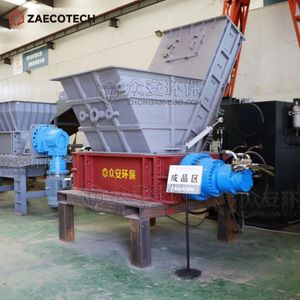 Large Industrial Shredder Machine Double Shaft Shredder for Waste Recycling Plant
